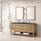 James Martin Vanities Breckenridge 72in Double Vanity, Light Natural Oak w/ 3 CM Charcoal Soapstone Top 330-V72-LNO-3CSP - alternate 7